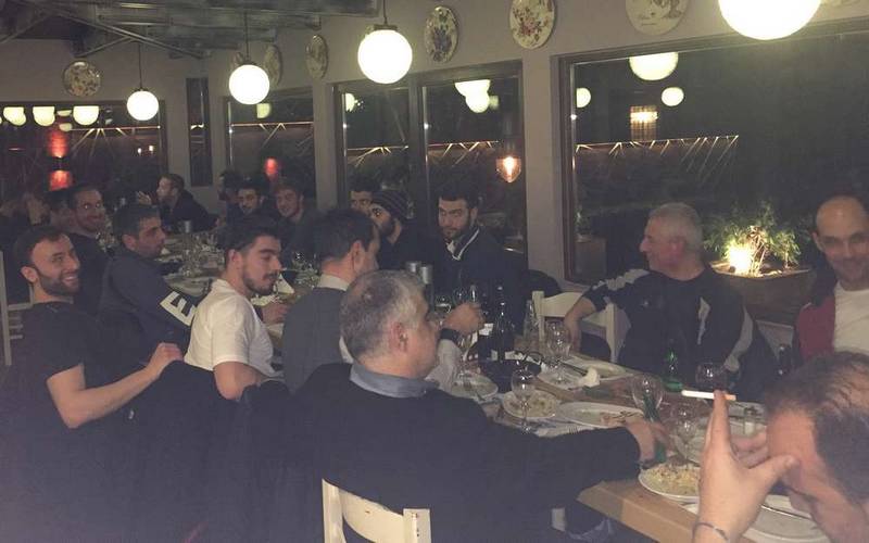 Δείπνο στο «Μεϊντάνι» πριν το φάιναλ φορ