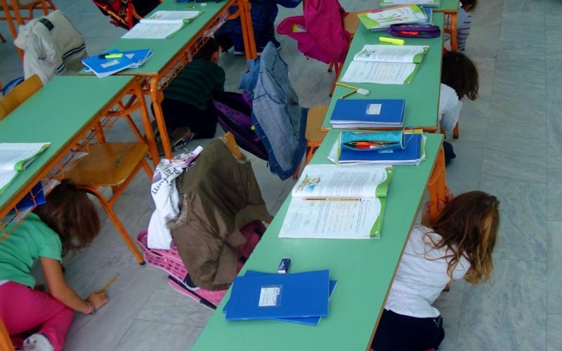 Άσκηση αντισεισμικής προστασίας στο Δημοτικό Σχολείο Προδρόμου – Αγίας Τριάδας