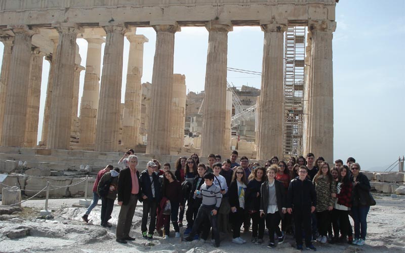 Επίσκεψη του 3ου Γυμνασίου Νάουσας στο Ελληνικό Κοινοβούλιο