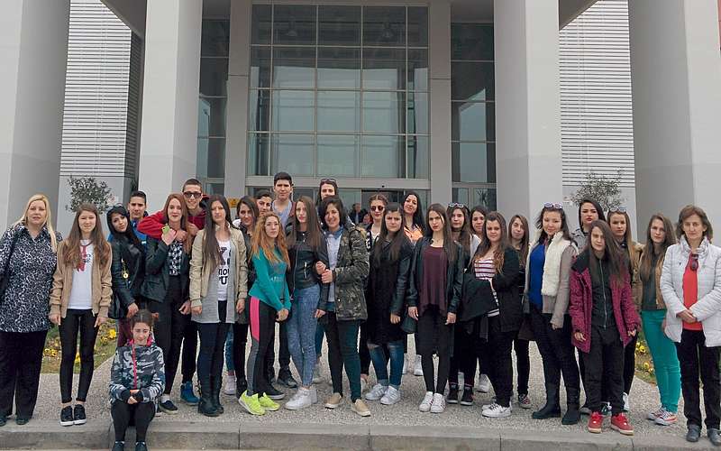 Μαθητές του 1ου ΕΠΑΛ Βέροιας στο νοσοκομείο 424