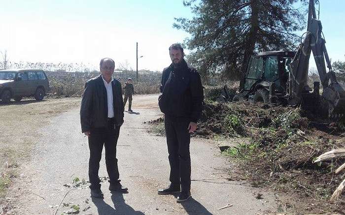 Το ανενεργό στρατόπεδο 722 Τ/ΜX στην Αλεξάνδρεια επισκέφθηκε ο βουλευτής Χ. Αντωνίου