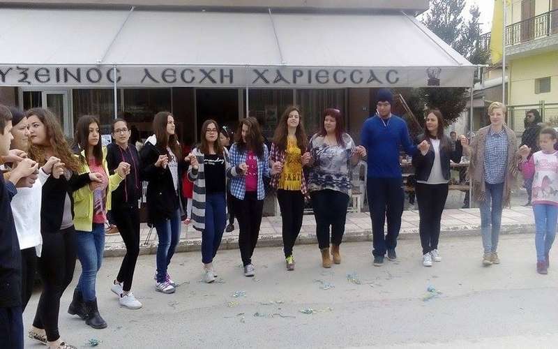 Αποκριάτικο πάρτι στην Εύξεινο Λέσχη Χαρίεσσας