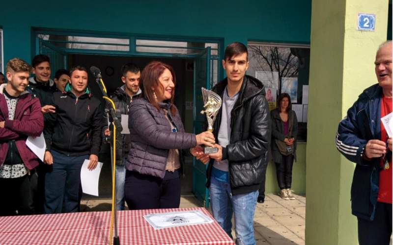 Απονομή Κυπέλλου στους πρωταθλητές του ΕΠΑΛ