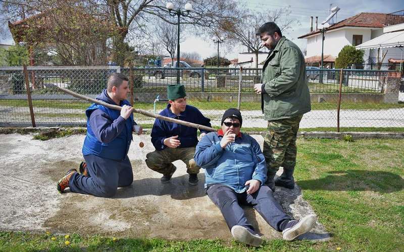 Αναβίωσε το έθιμο “Καλόγερος” στην Μελίκη