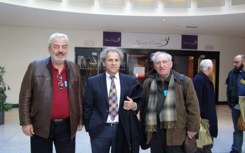 Αντιπροσωπεία της Πανελλήνιας Ένωσης Αγωνιστών Εθνικής Αντίστασης και Δημοκρατικού Στρατού Ελλάδας στην Ευρωβουλή