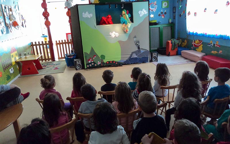 “Τα χρώματα στο Γκριζοφτερνιστάν” στον Παιδικό Σταθμό Κοπανού