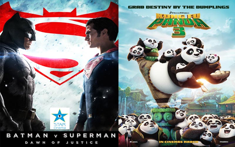 “Batman v Superman: Η αυγή της δικαιοσύνης” και “Kung Fu Panda” στο Σταρ
