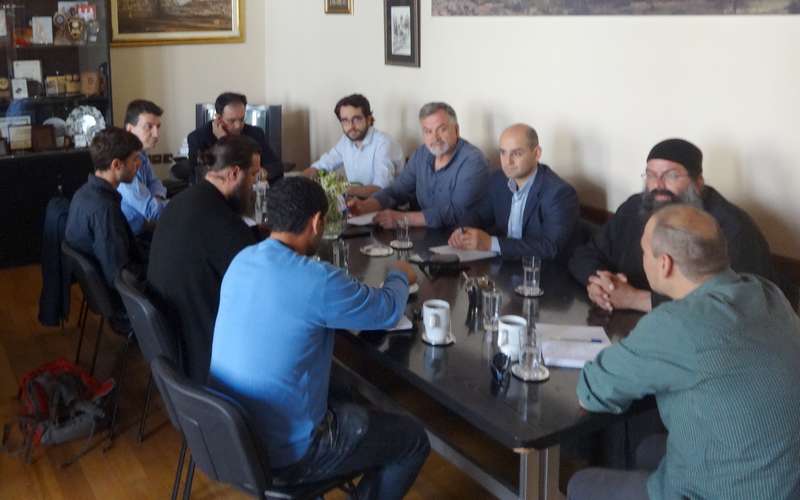 Σύσκεψη τοπικών φορέων στο Δημαρχείο Βέροιας για το προσφυγικό