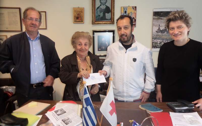 Δωρεά του συλλόγου Εν Σώματι Υγιεί στον Ερυθρό Σταυρό