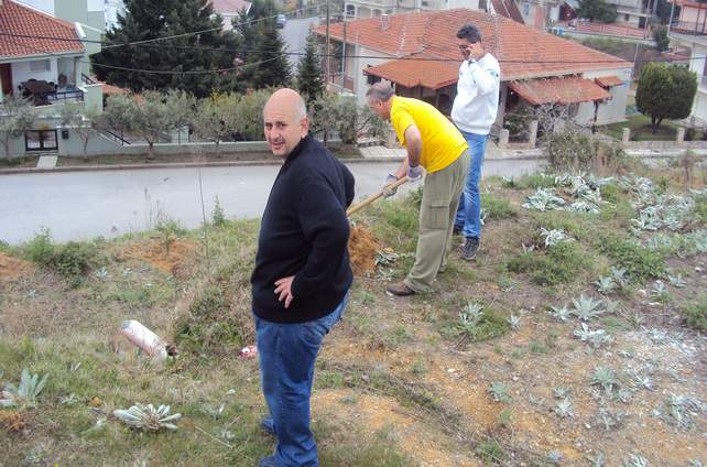 Πραγματοποιήθηκε η δενδροφύτευση της Ευξείνου Λέσχης Βέροιας