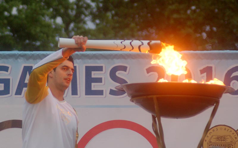 Η Ολυμπιακή Φλόγα θα περάσει από την Βέροια