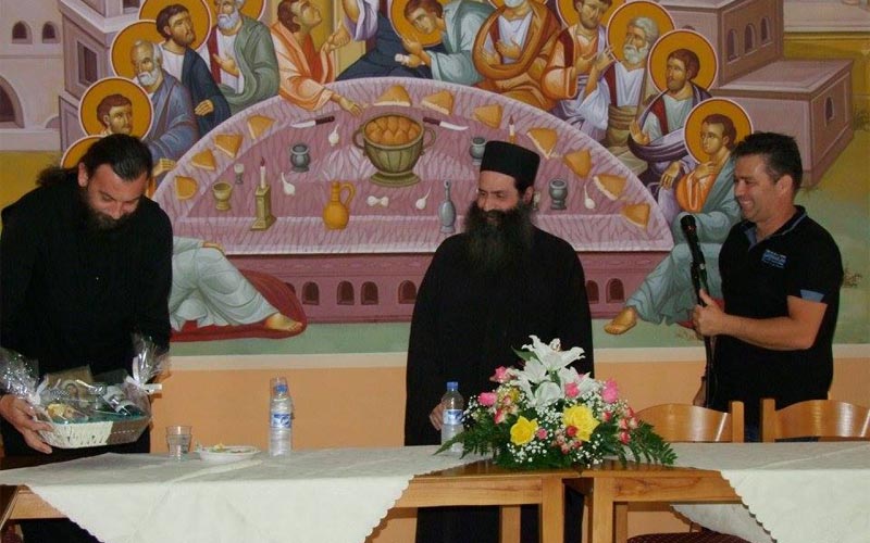 Πραγματοποιήθηκε η ομιλία του γέροντα Παλαμά Καλλιπετρίτη στην Χαρίεσσα