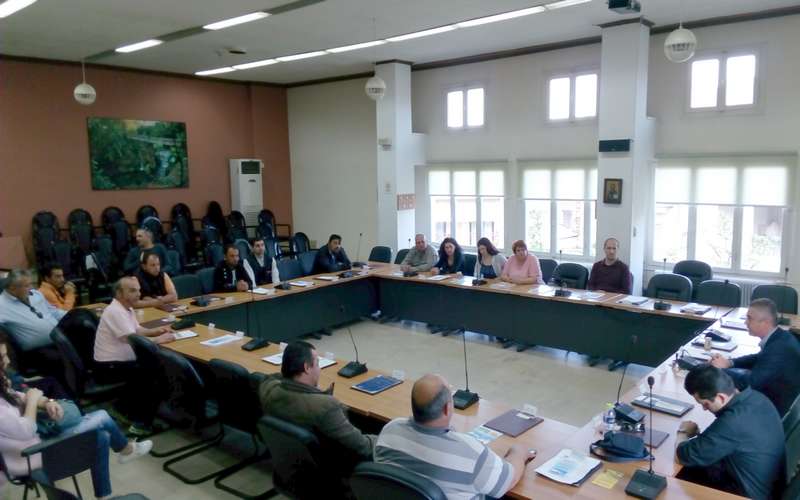 Το ΣΔΕ Νάουσας στο Δημαρχείο