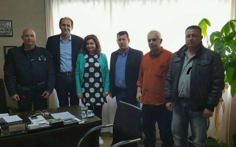 Συνάντηση των Συνοριακών με τον Βεσυρόπουλο για τα κέντρα φιλοξενίας προσφύγων