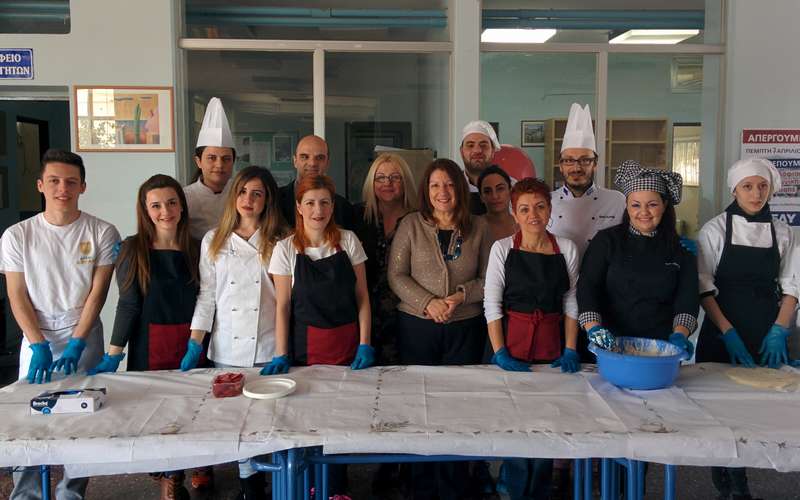 Δραστηριότητα μαγειρικής στο ΤΕΕ Ειδικής Αγωγής