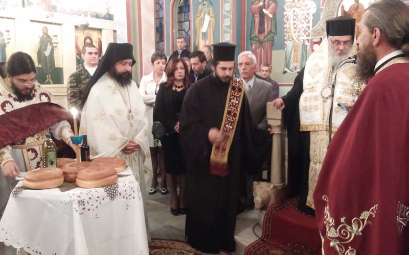 Με λαμπρότητα οι εκδηλώσεις τιμής στη μνήμη του Αγίου Γεωργίου Περιστερεώτα στο Ροδοχώρι