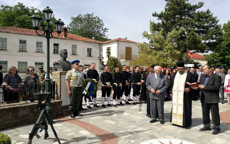 Η “Εστία Βοϊωτών και Δυτικομακεδονίας Βέροιας” στο ετήσιο μνημόσυνο των μακεδονομάχων