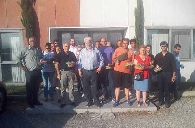 Επίσκεψη του ΣΔΕ Αλεξάνδρειας σε εταιρεία μηχανημάτων κήπου