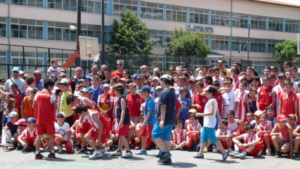 Τελετή λήξης στο Αθλητικό Κολέγιο μπάσκετ του Φιλίππου