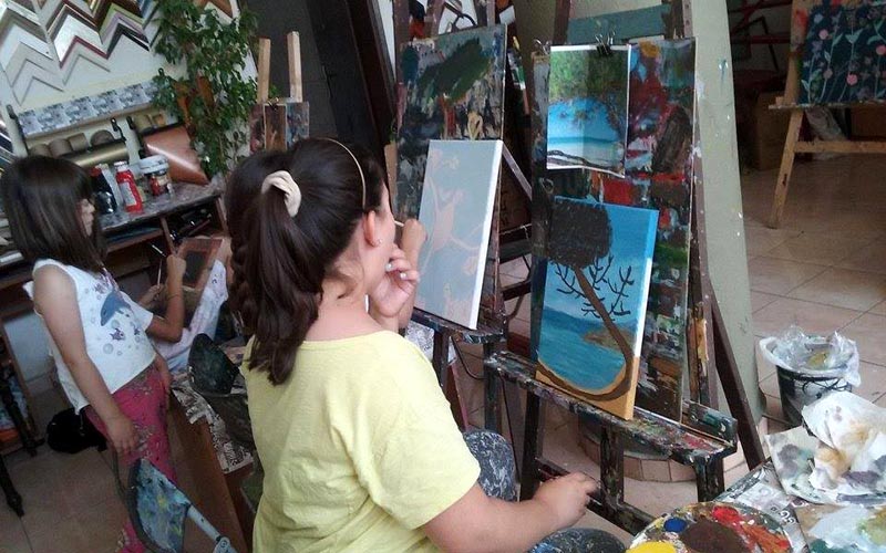 Δημιουργικό καλοκαίρι στην Σχολή Εικαστικών Τεχνών ‘El Greco’