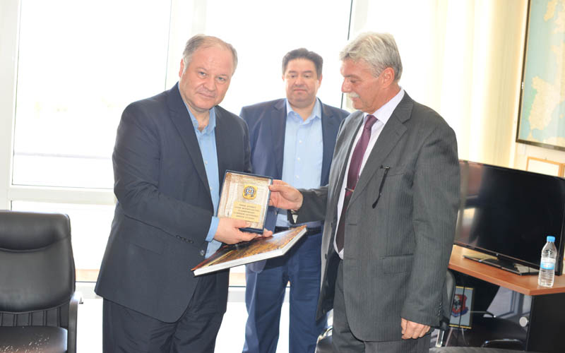 Ο Αρχηγός της Αστυνομίας στην Σχολή Μετεκπαίδευσης στο Πανόραμα