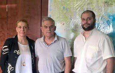 Ο δήμαρχος Νάουσας στον Υπουργό Προστασίας του Πολίτη