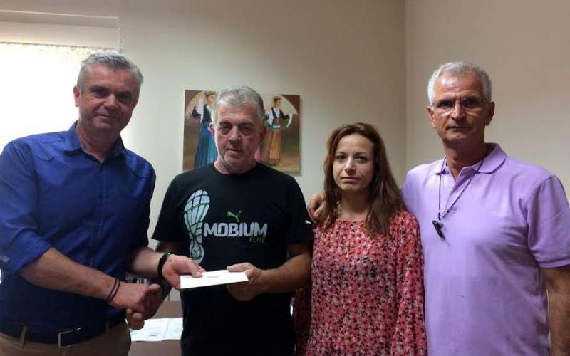 Νάουσα: Παραδόθηκε η δωρεά αθλητικής διοργάνωσης