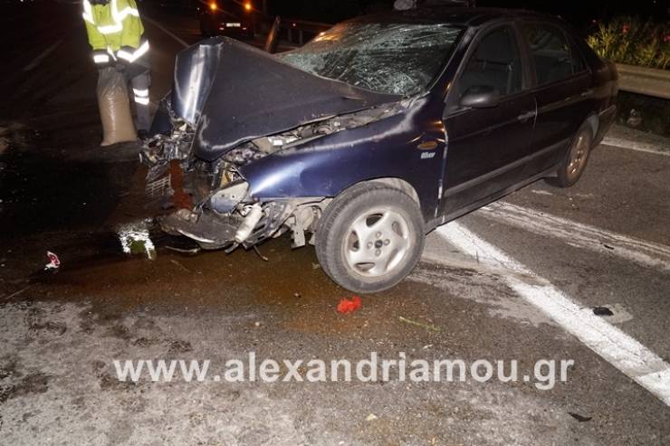 Τροχαίο ατύχημα στην ΠΑΘΕ στον κόμβο Κλειδίου