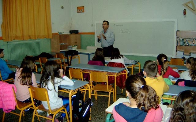Ενημέρωση σχετικά με το ελληνικό εκπαιδευτικό σύστημα στο 5ο Δημοτικό Νάουσας