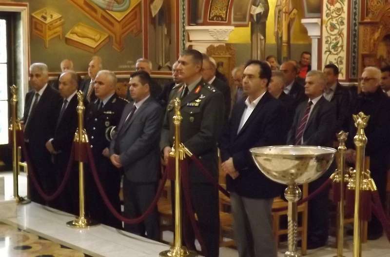 Η αστυνομία τίμησε τον προστάτη της Άγιο Αρτέμιο