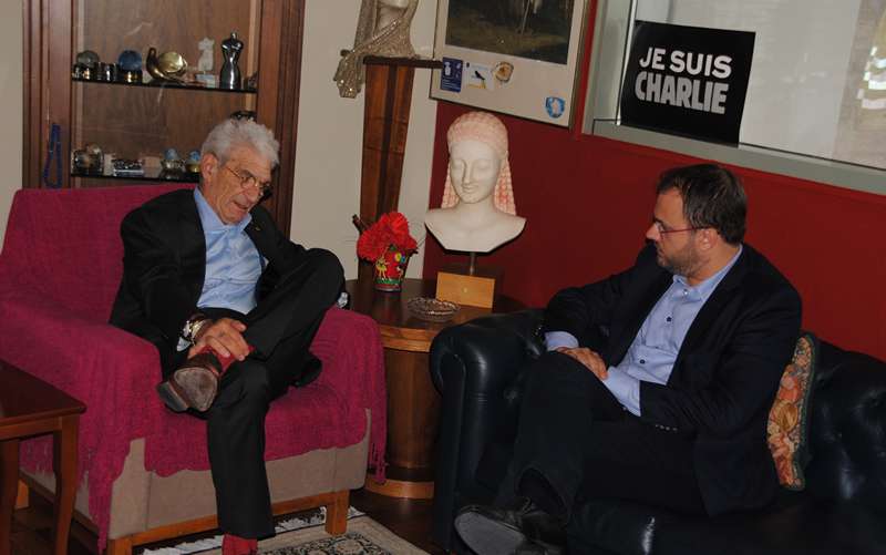 Συνάντηση Θεοχαρόπουλου – Μπουτάρη:  «Απαιτείται νέο ξεκίνημα για την υπέρβαση της κρίσης»