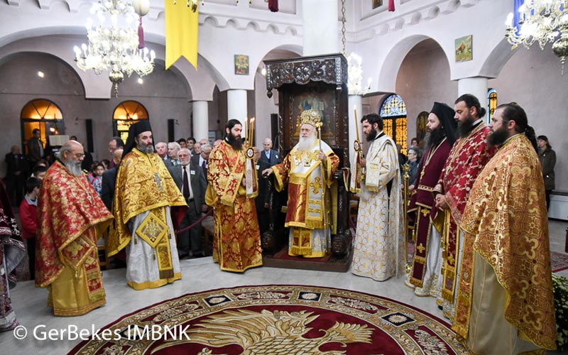 Πανηγύρισε ο ιερός Ναός Αγίου Δημητρίου Ναούσης