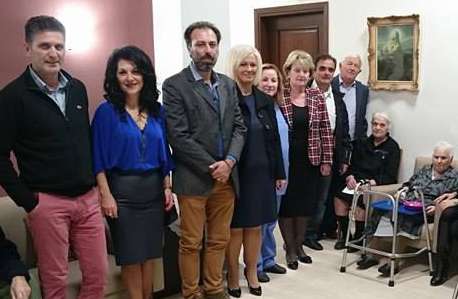 Η οργάνωση της ΝΔ Βέροιας επισκέφθηκε το Γηροκομείο