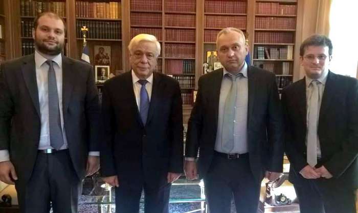 Συνάντηση του δημάρχου Νάουσας με τον Πρόεδρο της Δημοκρατίας
