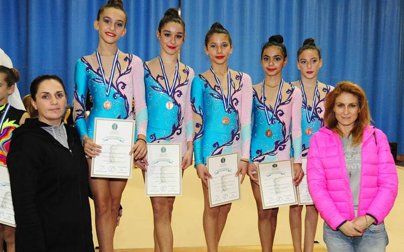 Χάλκινο μετάλλιο στο ensemble κορασίδων του Α.Ο. Αλέξανδρου Βέροιας