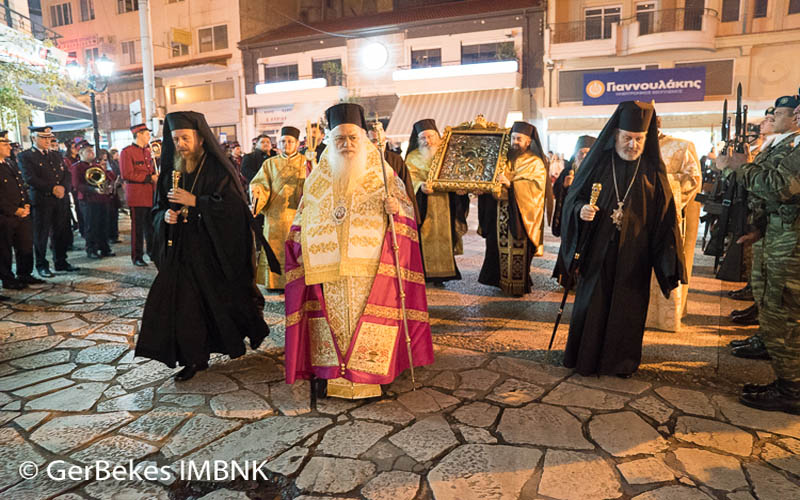 Η Βέροια υποδέχθηκε την Εικόνα της Παναγίας Παναχράντου και την τίμια Κάρα του Αγίου Παντελεήμονος
