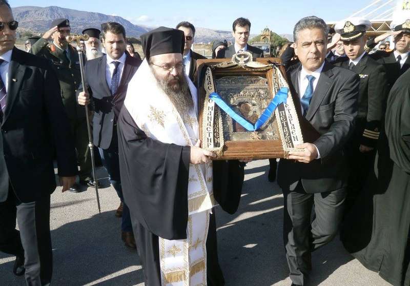 Η εικόνα της Παναγίας Σουμελά στην Χίο