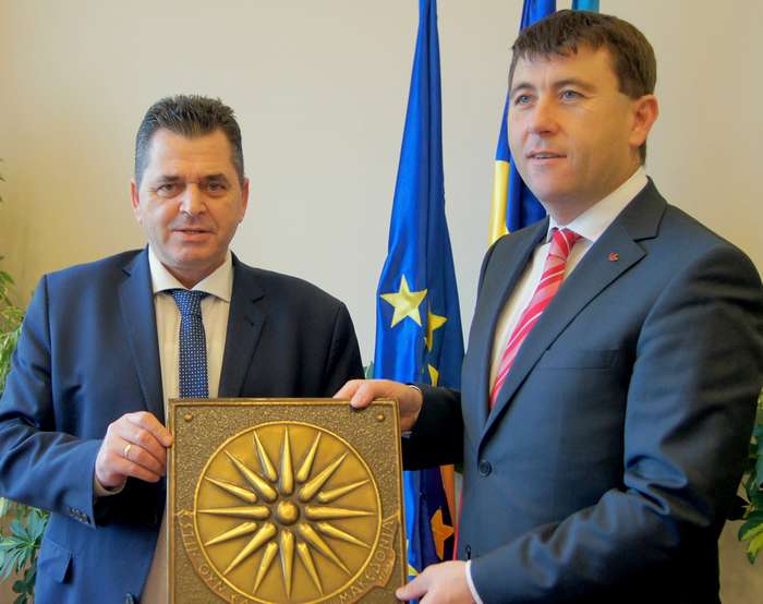 Επίσκεψη του αντιπεριφερειάρχη στο νομό Χαργκίτα της Ρουμανίας