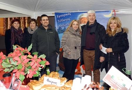 Η χριστουγεννιάτικη εκδήλωση του Εμπορικού Συλλόγου Αλεξάνδρειας