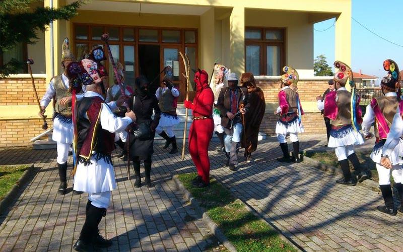 Οι Μωμόγεροι του Ροδίτη Κοζάνης στα Παλατίτσια