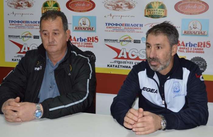 Τι δήλωσαν οι προπονητές Νάουσας, Ορφέα Ξάνθης μετά το ματς