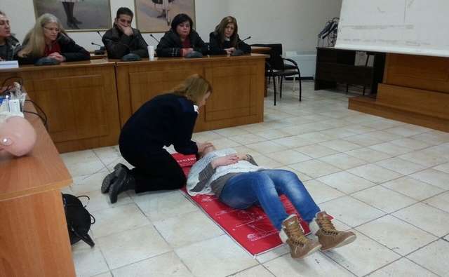 Σεμινάριο πρώτων βοηθειών για εκπαιδευτικούς
