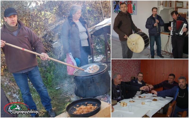 Το έθιμο της «Γουρουνοχαράς» στην Αγία Βαρβάρα
