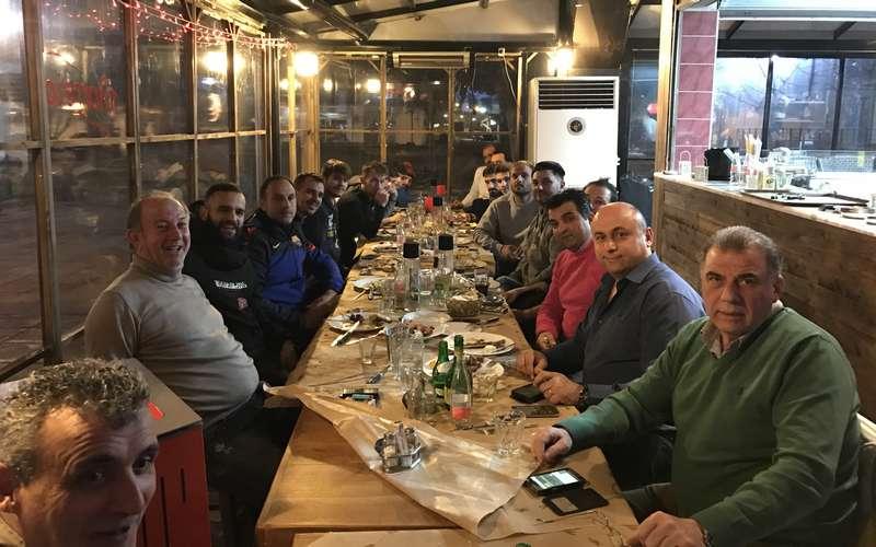 Γεύμα σε παίκτες και προπονητές παρέθεσε η Αλεξάνδρεια