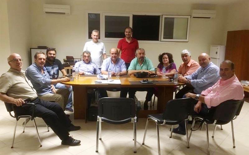 Ο Βασίλης Κορκίδης στα εγκαίνια των γραφείων της Ομοσπονδίας Εμπορικών Συλλόγων Δυτικής & Κεντρικής Μακεδονίας