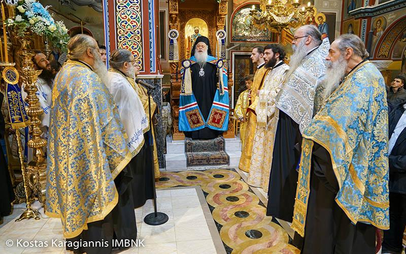 Χειροθεσία νέου Αναγνώστη στους Αγίους Αναργύρους