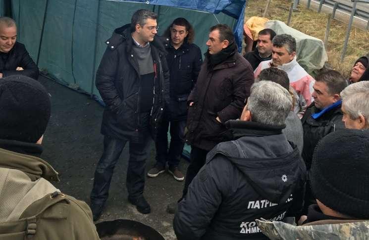 Στο μπλόκο της Κουλούρας ο Τζιτζικώστας