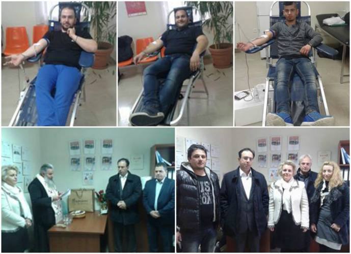 Οι Αιμοδότες Νικομήδειας έκοψαν την βασιλόπιτα
