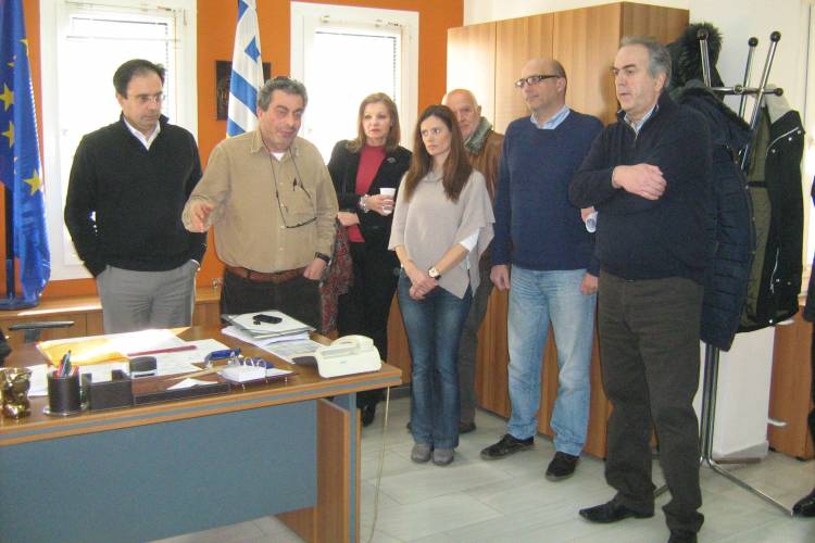 Οι εργαζόμενοι στην ΔΕΥΑΒ έκοψαν την βασιλόπιτα