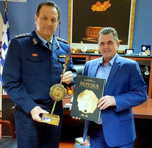 Επίσκεψη του νέου Αστυνομικού Διευθυντή στον Αντιπεριφερειάρχη